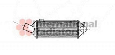 VAN WEZEL 37004011 -  Интеркулер